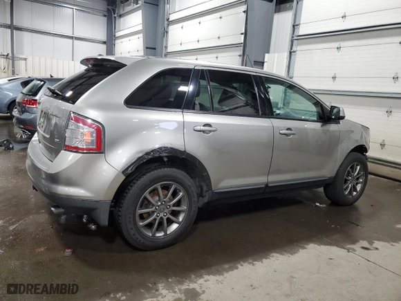2008 Ford Edge SEL with VIN 2FMDK38C38BB31585, listed as a Copart auction lot 49402955 with 190,585 mi miles and Salvage Title. Bid and sale history available at carsss.com. Image 3.