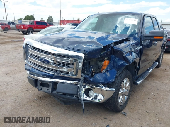 2013 Ford F-150 XL with VIN 1FTFW1CF0DKF09613, listed as a IAAI auction lot 42416505 with 102,413 mi miles and . Bid and sale history available at DreamBid. Image 6.