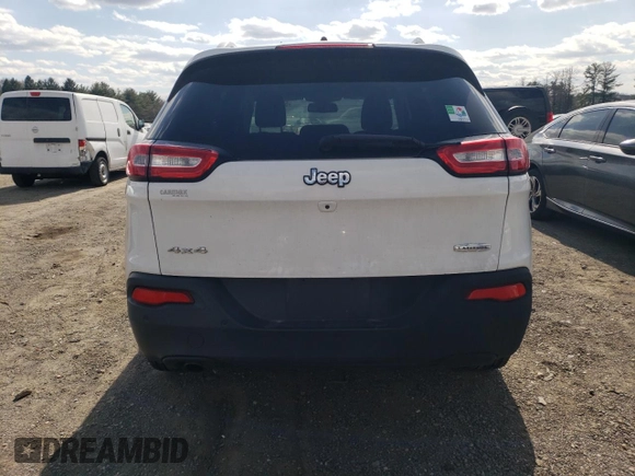 2017 Jeep Cherokee Latitude with VIN 1C4PJMCB9HW566344, listed as a Copart auction lot 50791825 with 148,875 mi miles and Salvage Title. Bid and sale history available at carsss.com. Image 6.