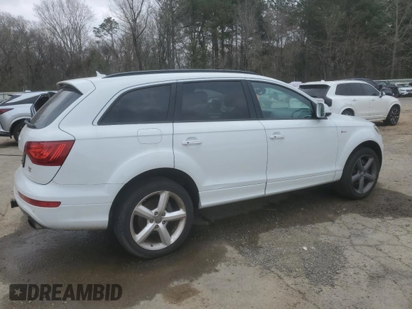 2015 Audi Q7 3.0T S line Prestige with VIN WA1DGAFE4FD032659, listed as a Copart auction lot 49123915 with 189,795 mi miles and Salvage Title. Bid and sale history available at carsss.com. Image 3.