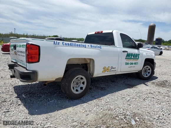 2015 Chevrolet Silverado 1500 Work Truck with VIN 1GCNCPEC9FZ174372, listed as a Copart auction lot 58692624 with 286,226 mi miles and Clean Title. Bid and sale history available at carsss.com. Image 3.