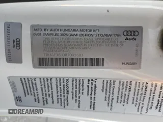 2008 Audi TT 2.0T with VIN TRUAF38J081002683, listed as a Copart auction lot 81554664 with 80,343 mi miles and Salvage Title. Bid and sale history available at carsss.com. Image 14.