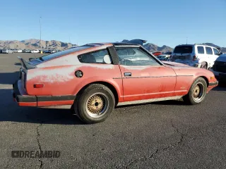 1983 Datsun 280ZX z VIN JN1HZ04S0DX569855, wystawiony jako Copart lot #74027594 z przebiegiem 12 300 mil mil oraz Szkody całkowita. Historia ofert i sprzedaży dostępna na DreamBid. Obrazek 3.