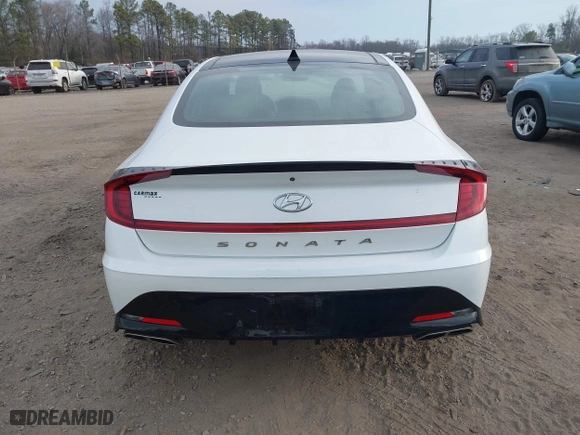 2021 Hyundai Sonata N Line with VIN 5NPEK4JC6MH110611, listed as a IAAI auction lot 41656490 with 52,061 mi miles. Bid and sale history available at carsss.com. Image 16.