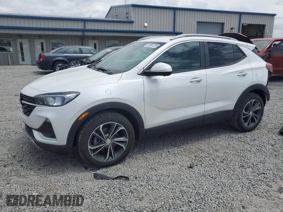 2021 Buick Encore GX Select with VIN KL4MMDS21MB178371, listed as a Copart auction lot 59591225 with Not provided miles and Salvage title. Bid and sale history available at DreamBid. Image 1.