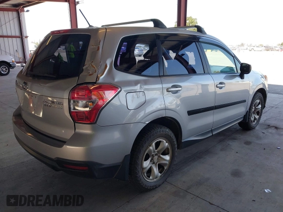 2015 Subaru Forester 2.5i with VIN JF2SJAAC2FG485649, listed as a IAAI auction lot 42161621 with 153,077 mi miles. Bid and sale history available at carsss.com. Image 4.