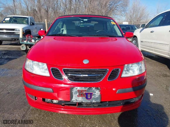 2006 Saab 9-3 with VIN YS3FD79YX66008055, listed as a IAAI auction lot 41445458 with NaN miles. Bid and sale history available at carsss.com. Image 12.