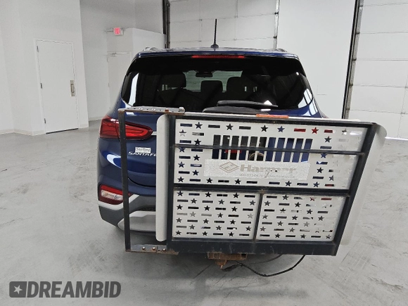 2019 Hyundai Santa Fe SE with VIN 5NMS23AD5KH010970, listed as a Copart auction lot 62312925 with 80,017 mi miles and Clean title. Bid and sale history available at DreamBid. Image 6.