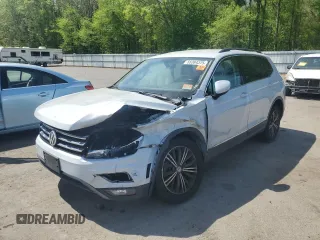 2018 Volkswagen Tiguan SEL с VIN 3VV2B7AX9JM036891, выставлен на аукционе Copart как лот 55384375 с пробегом 71 213 миль миль и Списание • Salvage title. История ставок и продаж доступна на DreamBid. Изображение 1.