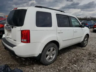 2011 Honda Pilot EX-L with VIN 5FNYF4H51BB050032, listed as a Copart auction lot 53747285 with 192,391 mi miles and Clean Title. Bid and sale history available at carsss.com. Image 3.