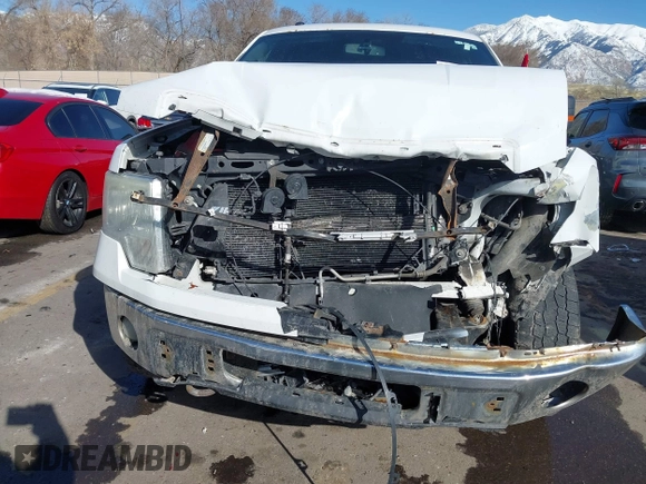 2014 Ford F-150 XL with VIN 1FTFW1EF5EFA52790, listed as a IAAI auction lot 41838078 with 298,335 mi miles. Bid and sale history available at carsss.com. Image 6.
