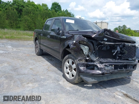 2018 Ford F-150 XL with VIN 1FTEW1CP0JFE36641, listed as a IAAI auction lot 41445055 with 137,569 mi miles and . Bid and sale history available at DreamBid. Image 1.