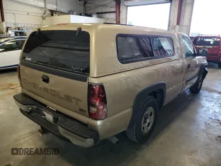 2004 Chevrolet Silverado 1500 LS with VIN 1GCEC14VX4Z337639, listed as a Copart auction lot 53517035 with 0 mi miles and Non Repairable. Bid and sale history available at carsss.com. Image 3.