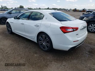 2019 Maserati Ghibli S Q4 GranLusso with VIN ZAM57YTL4K1312711, listed as a Copart auction lot 63291414 with 24,467 mi miles and Salvage Title. Bid and sale history available at carsss.com. Image 2.