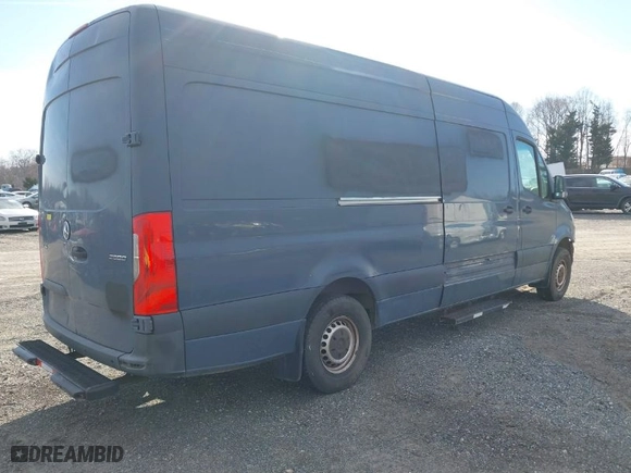2019 Mercedes-Benz Sprinter Cargo Van with VIN WD4PF1CD3KP113345, listed as a IAAI auction lot 41606161 with 65,144 mi miles. Bid and sale history available at carsss.com. Image 4.