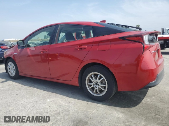 2020 Toyota Prius L Eco with VIN JTDKARFU2L3109549, listed as a Copart auction lot 52815255 with 100,683 mi miles and Salvage Title. Bid and sale history available at DreamBid. Image 2.