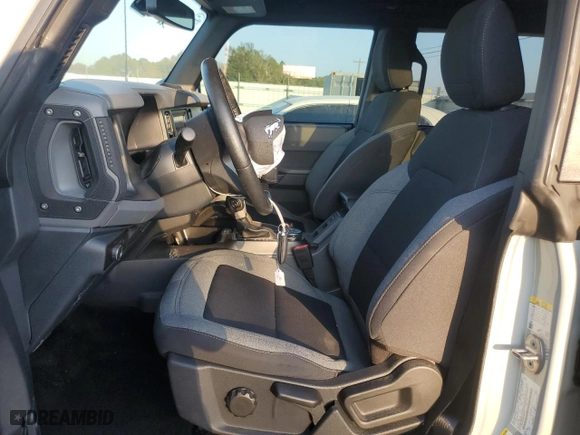 2023 Ford Bronco with VIN 1FMDE5DH6PLA90341, listed as a Copart auction lot 78172434 with 28,832 mi miles and Salvage Title. Bid and sale history available at carsss.com. Image 7.