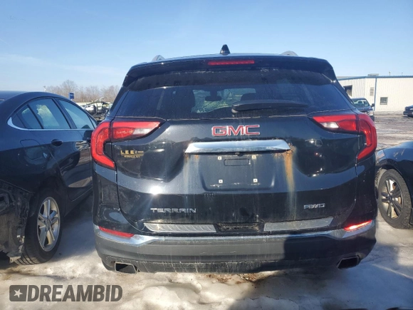 2018 GMC Terrain SLT with VIN 3GKALVEX4JL297975, listed as a Copart auction lot 44896245 with 92,740 mi miles and Salvage Title. Bid and sale history available at DreamBid. Image 6.