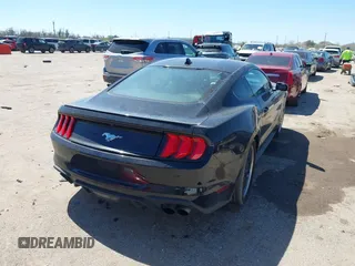 2022 Ford Mustang EcoBoost with VIN 1FA6P8TH8N5140335, listed as a IAAI auction lot 41777549 with 9,722 mi miles and . Bid and sale history available at DreamBid. Image 4.