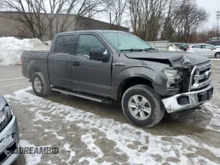 2016 Ford F-150 XLT with VIN 1FTEW1EF3GFB13004, listed as a Copart auction lot 46842095 with 171,971 mi miles and Salvage Title. Bid and sale history available at carsss.com. Image 4.
