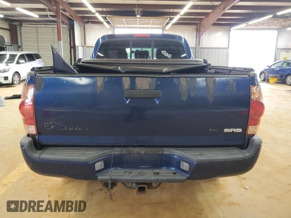 2006 Toyota Tacoma with VIN 5TEMU52N86Z264782, listed as a Copart auction lot 60710445 with 201,958 mi miles and Salvage title. Bid and sale history available at DreamBid. Image 6.