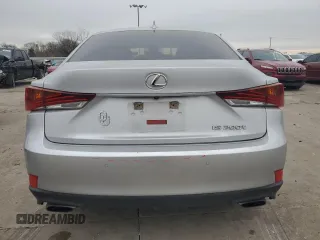 2017 Lexus IS with VIN JTHBA1D26H5041981, listed as a Copart auction lot 42762265 with 130,567 mi miles and Salvage Title. Bid and sale history available at carsss.com. Image 6.