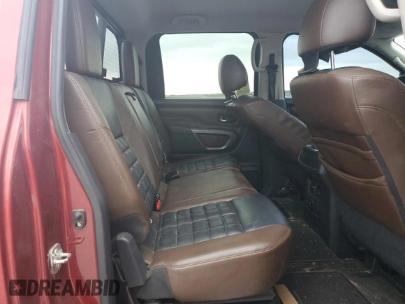 2016 Nissan Titan XD PRO-4X with VIN 1N6BA1F45GN500008, listed as a Copart auction lot 77282724 with 119,868 mi miles and Clean Title. Bid and sale history available at carsss.com. Image 10.