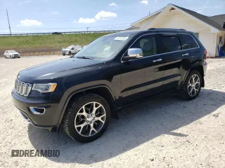 2020 Jeep Grand Cherokee Overland with VIN 1C4RJFCG4LC147974, listed as a Copart auction lot 54354305 with 78,986 mi miles and Salvage title. Bid and sale history available at DreamBid. Image 1.