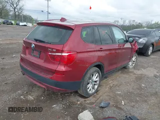 2014 BMW X3 xDrive28i with VIN 5UXWX9C53E0D23890, listed as a IAAI auction lot 42005823 with 129,564 mi miles and . Bid and sale history available at DreamBid. Image 4.