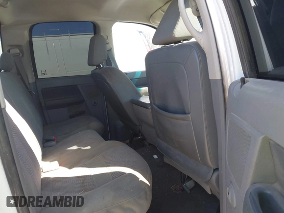 2007 Dodge 1500 SLT with VIN 1D7HU18P17S217074, listed as a IAAI auction lot 41847015 with 245,313 mi miles. Bid and sale history available at carsss.com. Image 8.