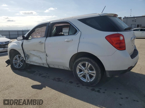 2015 Chevrolet Equinox LS with VIN 1GNALAEK9FZ112822, listed as a Copart auction lot 51872285 with 117,512 mi miles and Salvage Title. Bid and sale history available at DreamBid. Image 2.