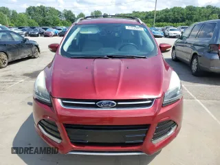 2015 Ford Escape Titanium with VIN 1FMCU0JX8FUC03874, listed as a Copart auction lot 61259665 with 98,933 mi miles and Salvage title. Bid and sale history available at DreamBid. Image 5.