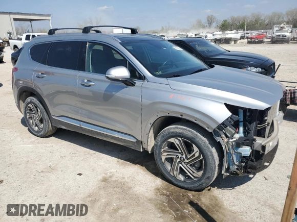 2022 Hyundai Santa Fe SEL z VIN 5NMS34AJ8NH467401, wystawiony jako Copart lot #52863215 z przebiegiem 59 780 mil mil oraz Szkoda całkowita • Salvage title. Historia ofert i sprzedaży dostępna na DreamBid. Obrazek 4.