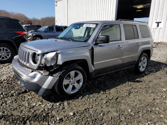 2016 Jeep Patriot Latitude with VIN 1C4NJPFB5GD519150, listed as a Copart auction lot 49536115 with 55,886 mi miles and Salvage title. Bid and sale history available at DreamBid. Image 1.