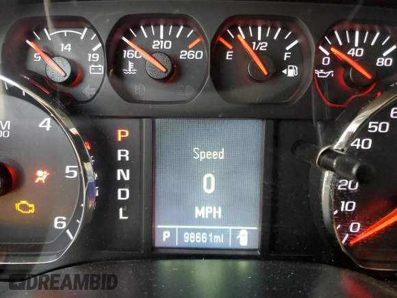 2018 Chevrolet Silverado 1500 Work Truck with VIN 1GCRCNEC7JZ303028, listed as a Copart auction lot 81156254 with 98,661 mi miles and Salvage Title. Bid and sale history available at carsss.com. Image 9.