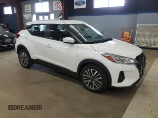 2022 Nissan Kicks SV with VIN 3N1CP5CV9NL523317, listed as a Copart auction lot 52853945 with 100,024 mi miles and Clean Title. Bid and sale history available at DreamBid. Image 4.