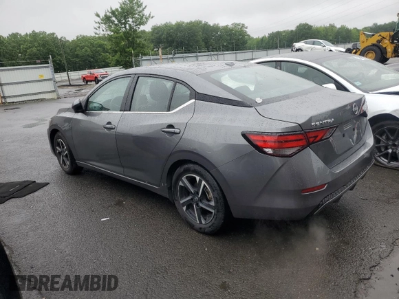 2024 Nissan Sentra SV with VIN 3N1AB8CV4RY307083, listed as a Copart auction lot 60912005 with 37,070 mi miles and Salvage title. Bid and sale history available at DreamBid. Image 2.