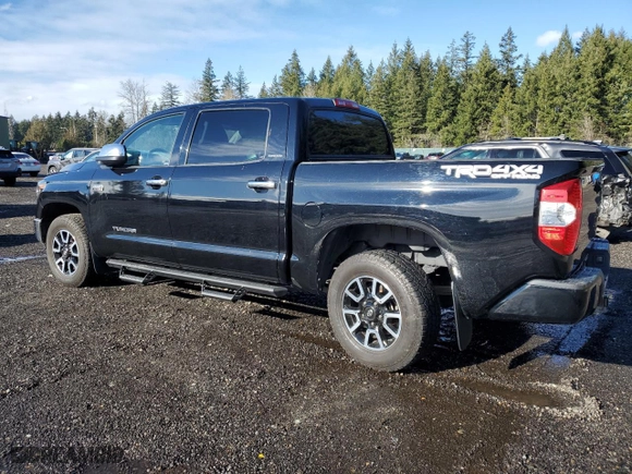 2019 Toyota Tundra 4WD SR5 with VIN 5TFHY5F17KX864501, listed as a Copart auction lot 43823355 with 113,116 mi miles and Salvage Title. Bid and sale history available at carsss.com. Image 2.