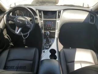 2020 Infiniti Q50 Luxe with VIN JN1EV7AP2LM206478, listed as a Copart auction lot 52790755 with 93,569 mi miles and Salvage title. Bid and sale history available at DreamBid. Image 8.
