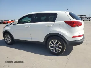 2015 Kia Sportage LX with VIN KNDPB3ACXF7762206, listed as a Copart auction lot 50105285 with 216,190 mi miles and Salvage Title. Bid and sale history available at DreamBid. Image 2.