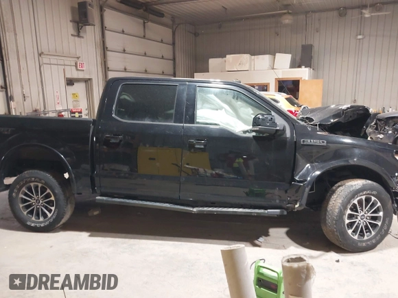 2019 Ford F-150 XL with VIN 1FTEW1EP2KFB53267, listed as a IAAI auction lot 41849110 with 1 mi miles. Bid and sale history available at carsss.com. Image 12.
