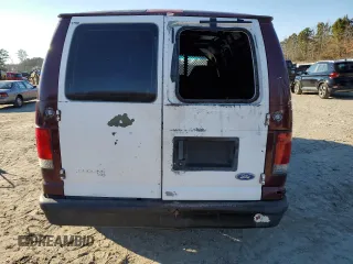 2006 Ford Econoline Cargo with VIN 1FTNE24L76HA64182, listed as a Copart auction lot 86609464 with 194,667 mi miles and Salvage Title. Bid and sale history available at carsss.com. Image 6.