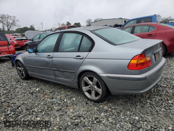 2004 BMW 3 Series 325i with VIN WBAEV33474KL63524, listed as a Copart auction lot 43437215 with 164,415 mi miles and Salvage Title. Bid and sale history available at carsss.com. Image 2.
