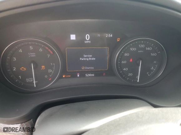 2023 Cadillac XT4 FWD Sport with VIN 1GYFZER43PF111131, listed as a Copart auction lot 71765404 with 524 mi miles and Salvage Title. Bid and sale history available at carsss.com. Image 9.