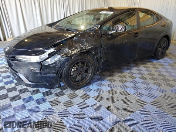 2024 Toyota Prius LE with VIN JTDACAAU7R3028649, listed as a Copart auction lot 53716455 with 14,499 mi miles and Salvage title. Bid and sale history available at DreamBid. Image 1.