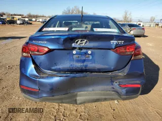 2020 Hyundai Accent SE with VIN 3KPC24A63LE121523, listed as a Copart auction lot 37807554 with 80,317 mi miles. Bid and sale history available at carsss.com. Image 6.