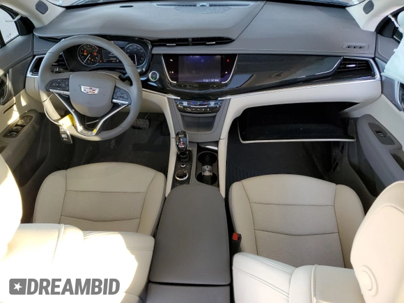 2025 Cadillac XT6 AWD Premium Luxury z VIN 1GYKPDRS6SZ100046, wystawiony jako Copart lot #42248355 z przebiegiem 2293 mil mil oraz Szkody całkowita. Historia ofert i sprzedaży dostępna na DreamBid. Obrazek 8.