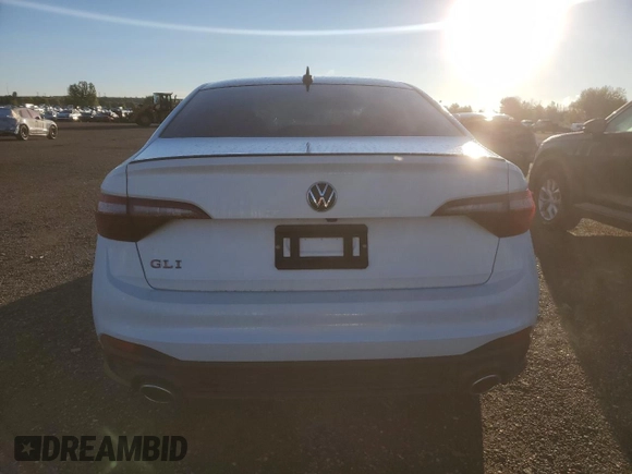 2024 Volkswagen Jetta GLI 40th Anniversary Edition with VIN 3VW9T7BU7RM041921, listed as a Copart auction lot 70782064 with 5,438 mi miles and Clean title. Bid and sale history available at DreamBid. Image 6.