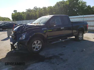 2016 Ford F-150 XLT with VIN 1FTEX1E82GKD70578, listed as a Copart auction lot 57505305 with 27,074 mi miles and Salvage title. Bid and sale history available at DreamBid. Image 1.