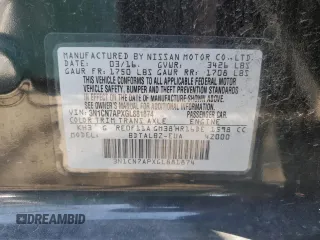 2016 Nissan Versa S with VIN 3N1CN7APXGL881874, listed as a Copart auction lot 78526944 with 88,147 mi miles and Salvage title. Bid and sale history available at DreamBid. Image 12.